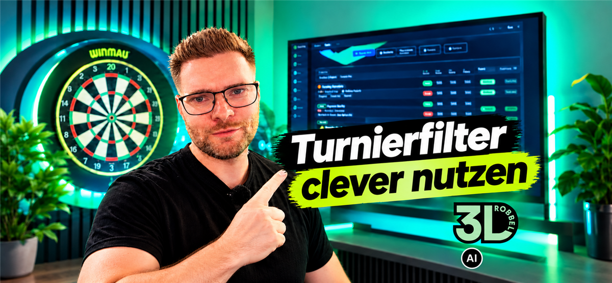 Autodarts-Turnierfilter nutzen: So findest du passende Turniere