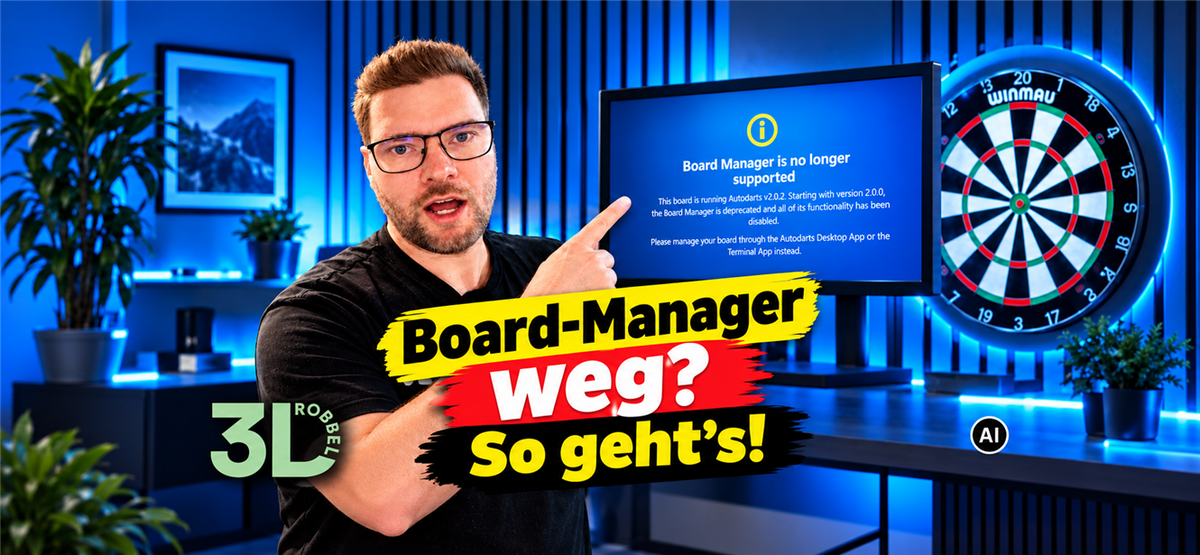 Autodarts Board Manager: So findest du die Einstellungen im Desktop