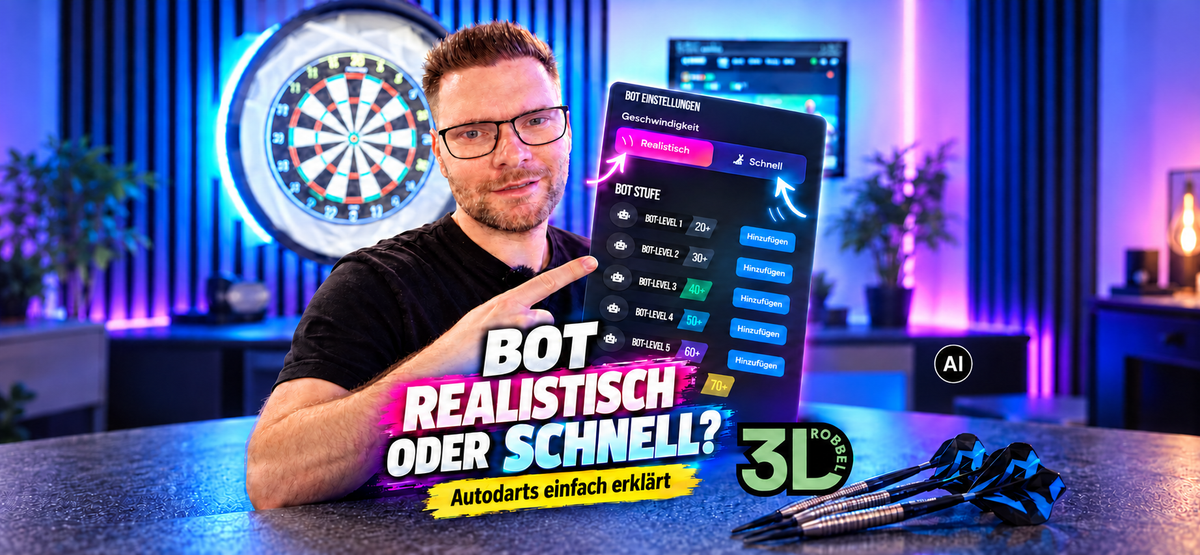 Autodarts Bot-Tempo einstellen: Realistisch oder schnell trainieren