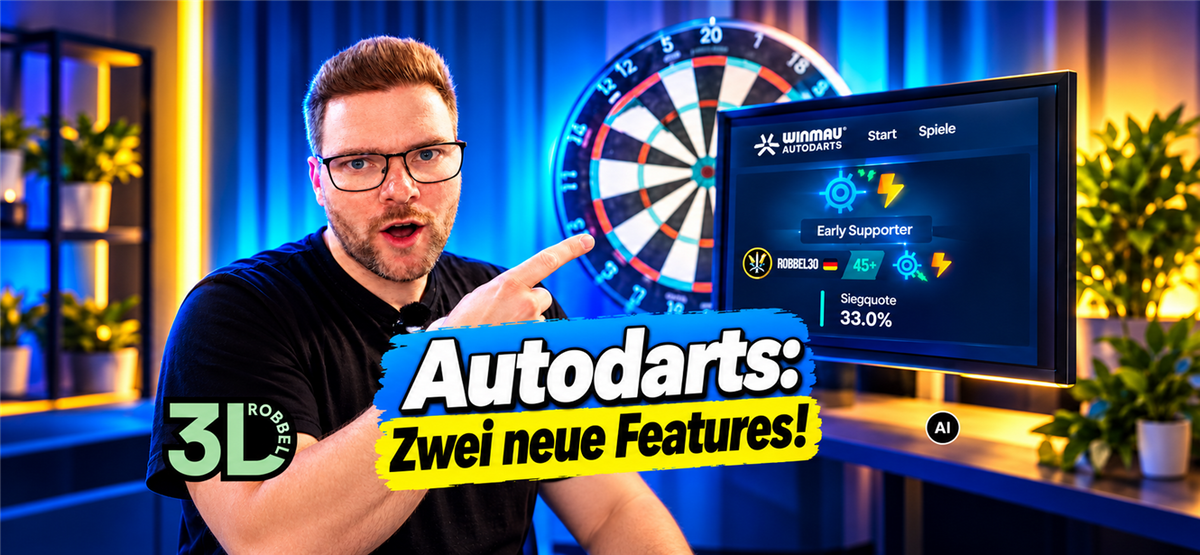Autodarts-Update: Chatverlauf nachlesen und Profil-Abzeichen ansehen