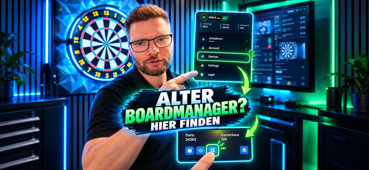 Autodarts Board Manager finden: So öffnest du ihn im neuen Interface