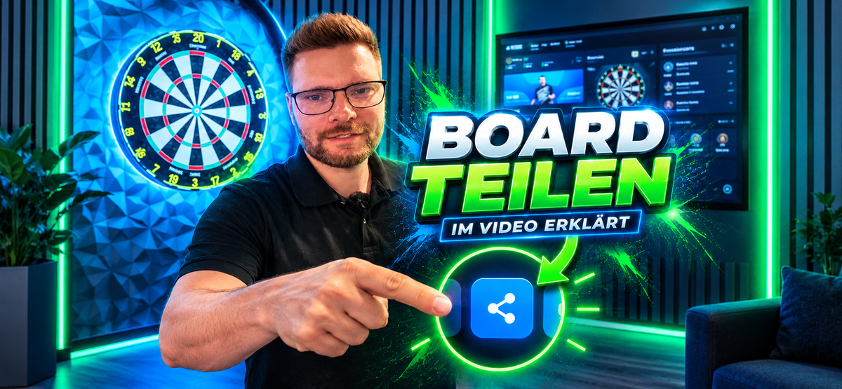 Autodarts mit der Familie spielen: So nutzt ihr ein Board mit mehreren Accounts