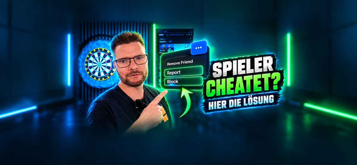 Autodarts Spieler melden oder blockieren – so geht's