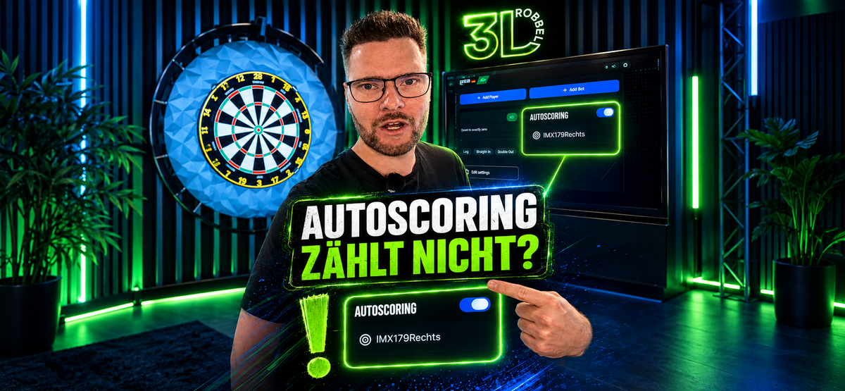 Autodarts zählt nicht? So aktivierst du Auto Scoring im neuen User Interface