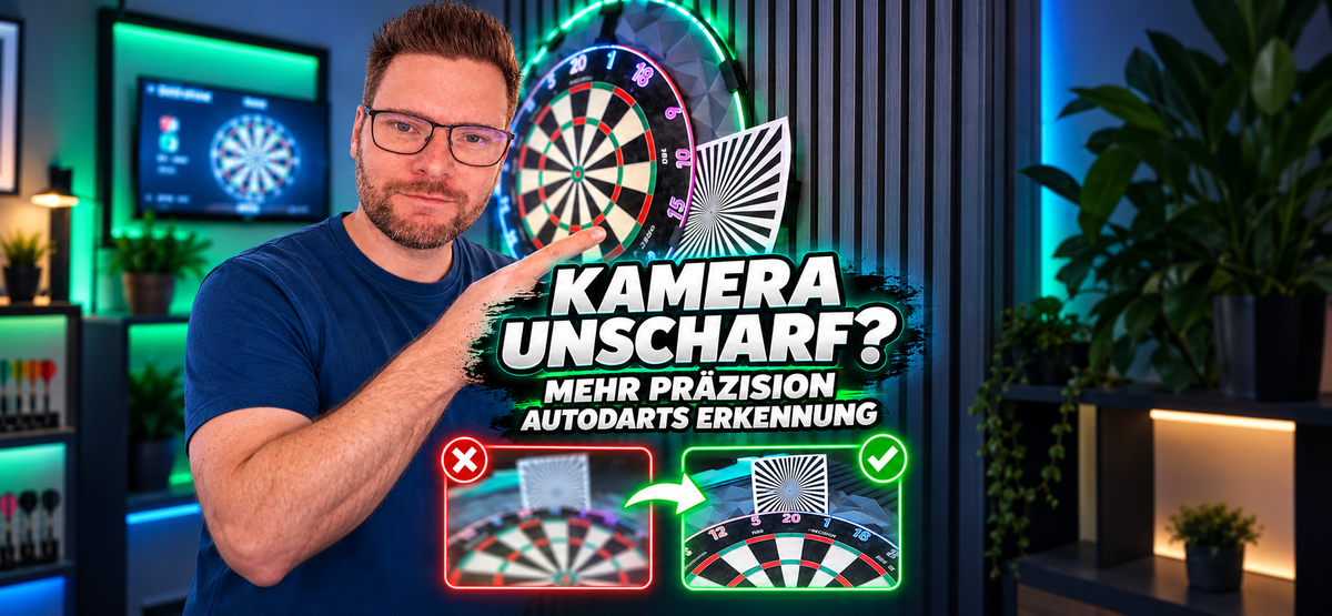 Autodarts Kamera scharfstellen: So hilft dir ein Siemensstern