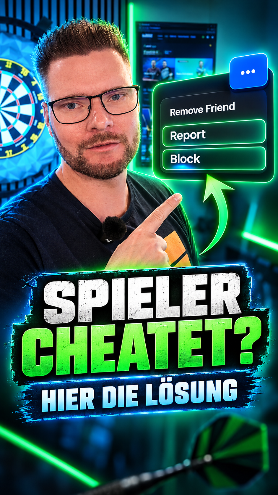 Autodarts Spieler melden oder blockieren – so geht's