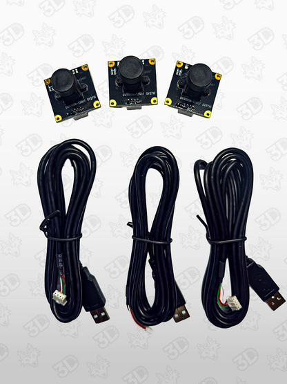 Autodarts DIY Camera Kit – OV2710 3er-Set
