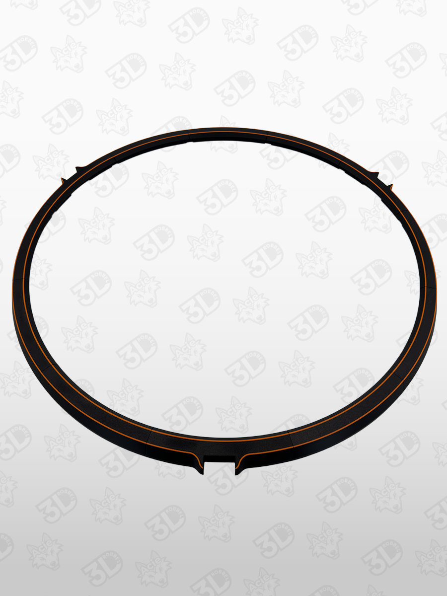 3D-gedruckter Beleuchtungsring für Autodarts