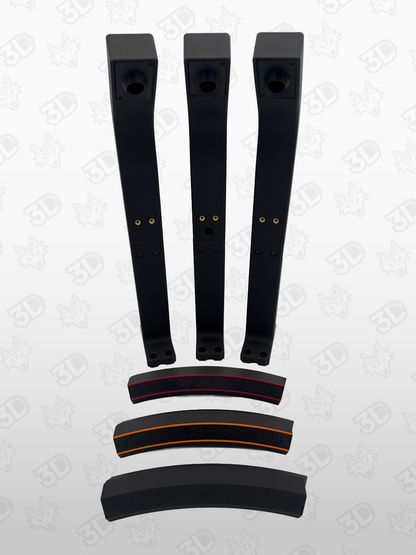 Kamerahalter mit Beleuchtungsring für Autodarts