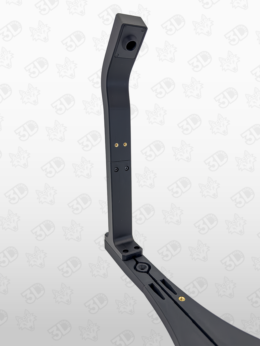 Montagepunkte für Kameraarme auf der Autodarts Grundplatte